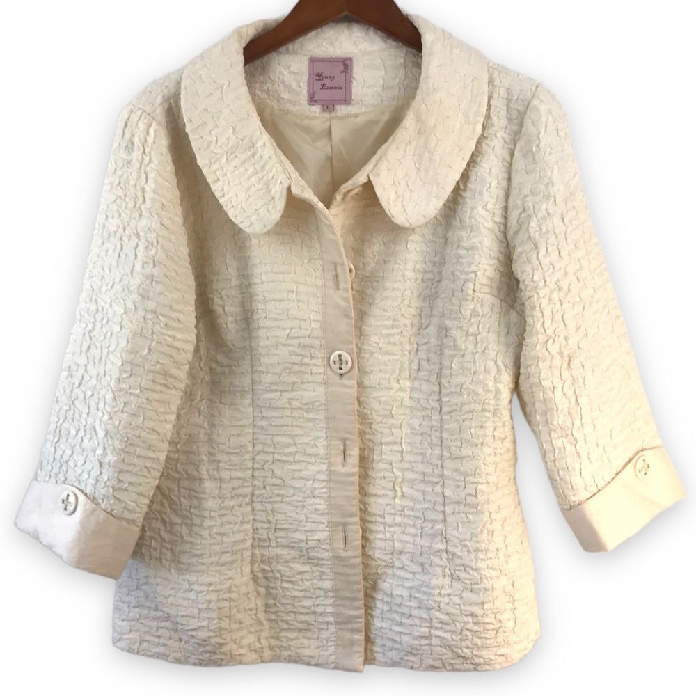 Young Essence cream lined jacket size L